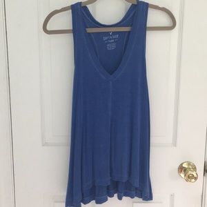 Blue tank top